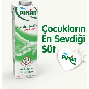 Yağlı Süt 1 L  x 12 Adet