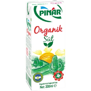 Organik Süt 200 ml x 27 Adet