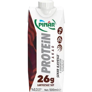 Kakaolu Protein Süt 500 ml x 12 Adet