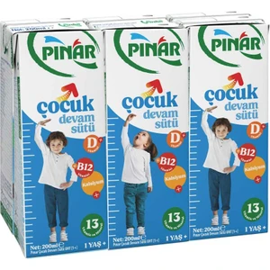 Çocuk Devam Sütü 6x200 ml