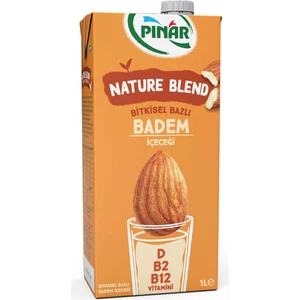 Nature Blend Bitkisel Bazlı Badem Içeceği 1 L Vegan Laktozsuz