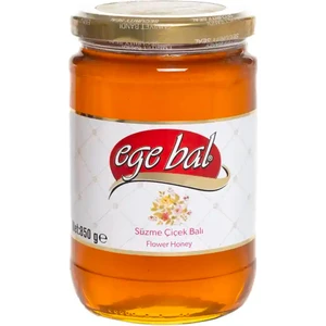 Ege Bal Süzme Çiçek Balı Cam Kavanoz 850 G