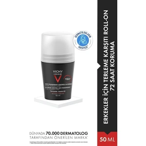 Homme Fresh Roll-On Erkek Deodorant 50 ml – Hassas Ciltler İçin 72 Saat Ter ve Kokuya Karşı Koruma