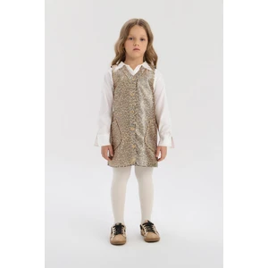 Bg Store Kız Çocuk Desenli Elbise