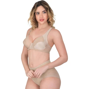 Tül Detaylı Toparlayıcı Sütyen Slip Takımı 177