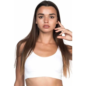 BEYAZ MI Emay 4021 Pedli Kalın Askılı Büstiyer