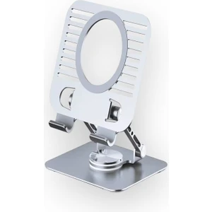 Mekanizmalı 12.9 inç Ayarlanabilir Metal iPad, Tablet ve Telefon Tutucu - Dayanıklı ve Güçlü Stand