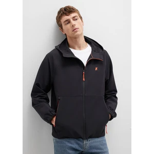 Su İtici Kapüşonlu Siyah Ceket 0110610-71379