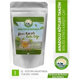 Stres Karşıtı Bitki Çayı 75 gr Melisa ve Passiflora İçerikli Dinlendirici