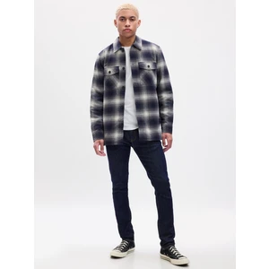 Erkek Lacivert Geri Dönüştürülmüş Washwell™ Skinny Soft Jean Pantolon