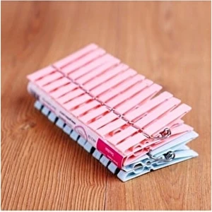 Plastik Mandal 24'lü Çamaşır Asma Mandalı