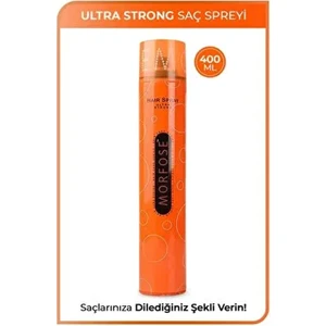 Morfose Saç Spreyi Organik Parlaklık Verici 400 ml Hacim Artırıcı Etkiyle