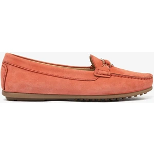 Kadın Nar Çiçeği Hakiki Deri Loafer Ayakkabı 5Y2WA57725