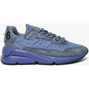 Erkek İndigo Hakiki Deri Spor Ayakkabı 4Y1SA17280