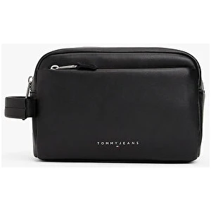 Tommy Hilfiger Erkek Siyah Washbag