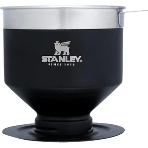 Klasik Brew Pour Over Paslanmaz Çelik Kahve Demleyici Siyah