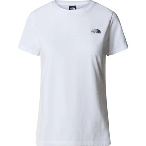The North Face W SS SD SLIM TEE Beyaz Kadın Kısa Kol T-Shirt