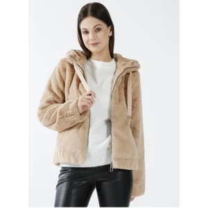 Giyinsen Only Onlvida Fur Hooded Jacket cc Otw Kadın Mont - 15260047