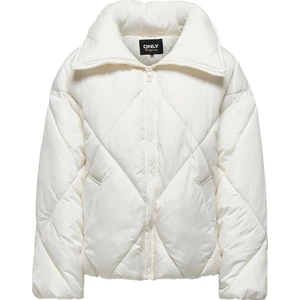 Tamara Short Quilted Kadın Beyaz Kapitone Şişme Mont