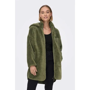 Kadın Oversize Kürklü Kaban - 15230461