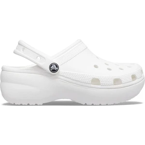 CROCS Classic Platform Clog W 206750-100 KADIN Beyaz Sandalet&Terlik