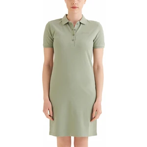 CS0378 Csc W Basic Polo Ss Dress Kadın Elbise