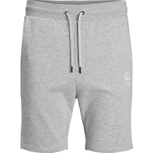 Jack & Jones Jpstshark Jjsweat Shorts At Sn Gri Erkek Şort 12182595-Light