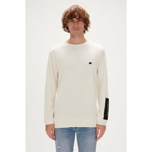 Bad Bear Be Cool Crewneck Erkek Beyaz Sweatshirt 23.02.12.025-C108