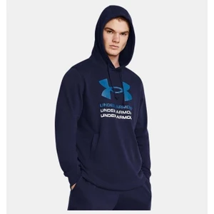 Under Armour Erkek UA Rival Terry Graphic Kapüşonlu Üst 1386047-410