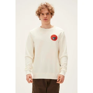 Bad Bear Bonfıre Crewneck Marshmalllow