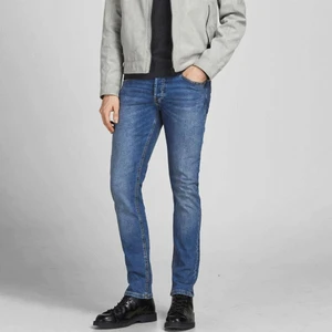 Jack & Jones 12184473_Jjiglenn Joriginal Mf 031 Düşük Bel Skinny Fit Düz Erkek Denim Pantolon