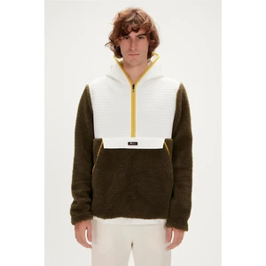 Bad Bear 23.02.29.007-C70 Leonard Half-Zip Erkek Peluş Polar
