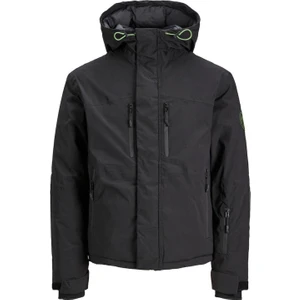Jack & Jones 12241637 Jcoalpıne Jacket Erkek Mont Siyah