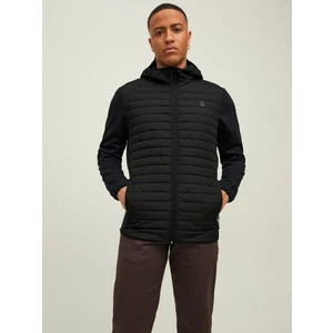 Jack & Jones 12182242  Jjemulti Quilted Jacket Noos Erkek Mont Black