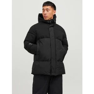 Jack & Jones Jjeforce Puffer Sn Erkek Siyah Ceket