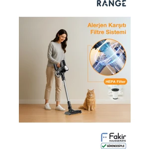 Range Shiny Şarjlı Süpürge
