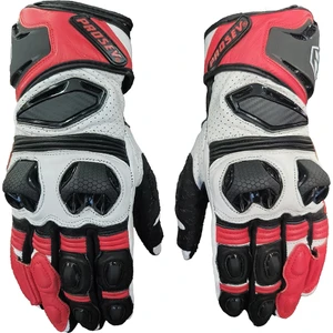 GL66 Kırmızı Beyaz Yarış Eldiveni