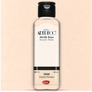 Akrilik Boya 140 Ml Past.Pembe Y-070R-3006