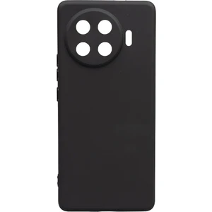 Tecno Spark 20 Pro Plus Uyumlu Kılıf Biye Kamera Korumalı Mat Silikon Siyah