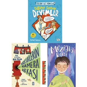 4.5. Sınıf-Dillere Destan Deyimler, Müziğin Rengi, Sözcüklerin Kamera Arkası (3kitap)Ferhat Taştekin