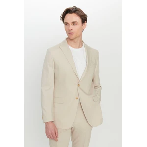 Altınyıldız Classics Slim Fit Dar Kesim Kırlangıç Yaka Kapak Cepli Esnek Takım Elbise