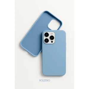 iPhone 15 Pro Uyumlu Içi Kadife Lansman Silikon Kılıf