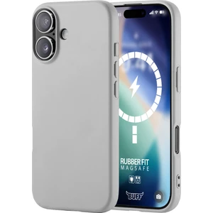 Buff iPhone 17 Magsafe Rubber Fit Silikon Kılıf Gray