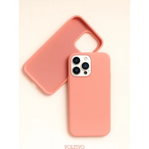 iPhone 15 Pro Uyumlu Içi Kadife Lansman Silikon Kılıf