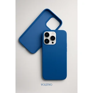 iPhone 15 Pro Uyumlu Içi Kadife Lansman Silikon Kılıf