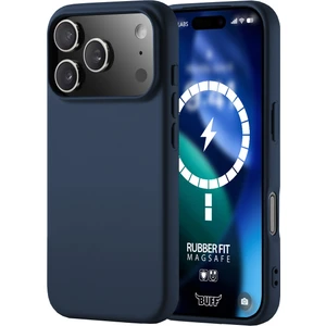 Buff iPhone 17 Pro Max Magsafe Rubber Fit Silikon Kılıf Dark Blue