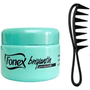 Geniş Aralıklı Wax Tarağı ile 150 ml Briyantin Kadınlar İçin Özel Formül