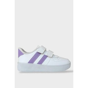Çocuk Sneaker Spor Ayakkabı Beyaz - Mor