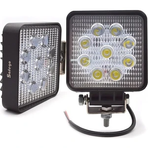 2 Adet Off Road Sis Farı Çalışma Lambası 9 Ledli 12V / 24 V
