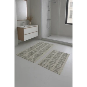 Ultra Halı Sisal Yıkanabilir Kaymaz Taban Banyo Paspas Takımı